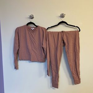 Knix Lounge set Small top/XS bottoms